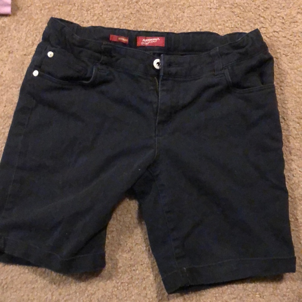 black soft jeans
